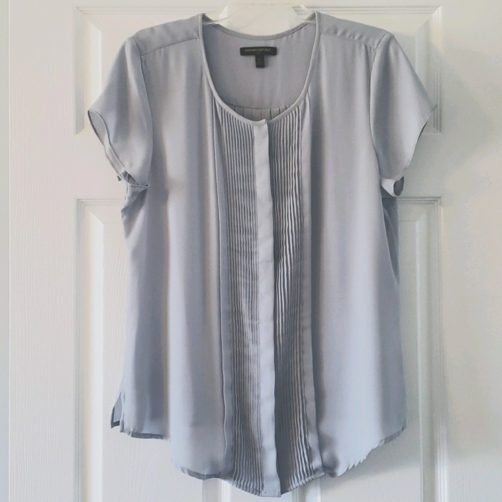 Banana Republic Pleated Blouse